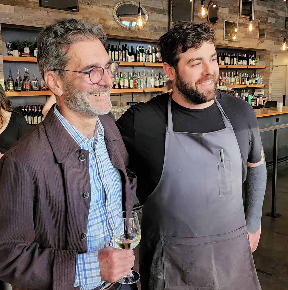 Tavol&agrave;ta Stone Way  with Robert. 