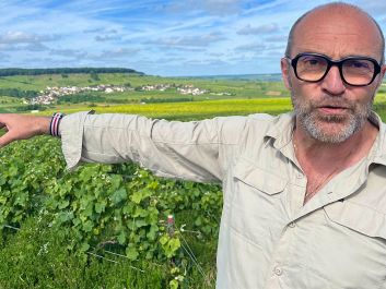 Terroir is central to Jerôme Dehours, who bottles two wines meant to show off his old-vine sites in the cool area around the village of Cerseuil.                                                                (Robert Camuto)