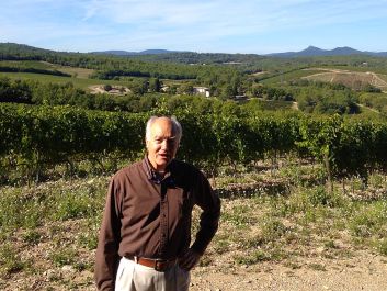 Tom Bove has foregone retirement to follow a passion for restoring old vineyard properties in Provence.                                                                (Robert Camuto)