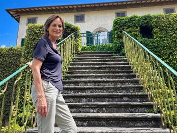 Housed in an ancient castle that was transformed into a country villa, Tenuta di Ghizzano is run today by Ginevra Venerosi Pesciolini and encompasses vineyards and olive groves, along with fields of grains and chickpeas.                                                                (Robert Camuto)