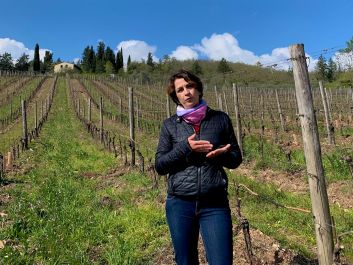 Istine's Angela Fronti says Sangiovese rewards those who put the effort in.                                                                (Robert Camuto)