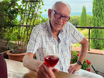 Kermit Lynch hopes he has captured the “attitude of wine as a joy and a blessing” in his debut novel, At Poupon's Table.                                                                (Robert Camuto)