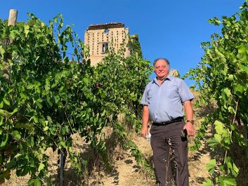 Salvatore Molettieri makes three noteworthy Aglianico bottlings from his Cinque Querce vineyard, with barrel aging ranging from two to five years.                                                                (Robert Camuto)