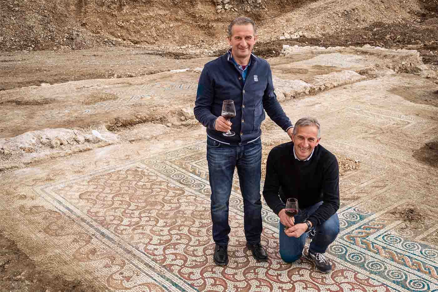 Twin brothers Matteo (left) and Simone (right) of Benedetti La Villa