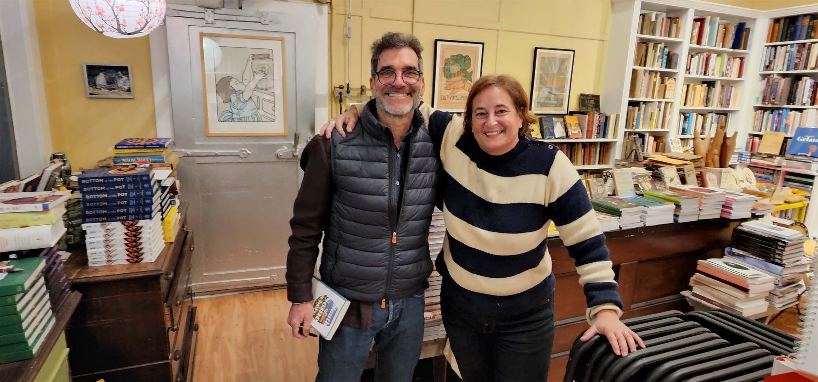 Robert at Omnivore Books, San Francisco